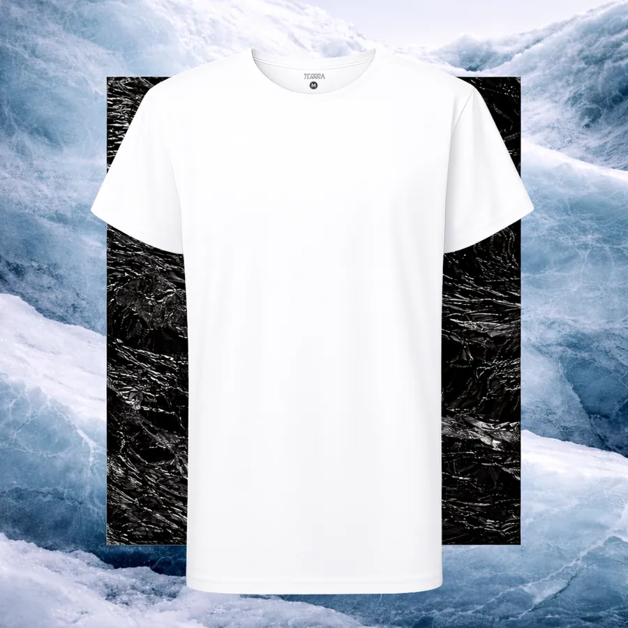 The Arketype, white T-shirt, front view