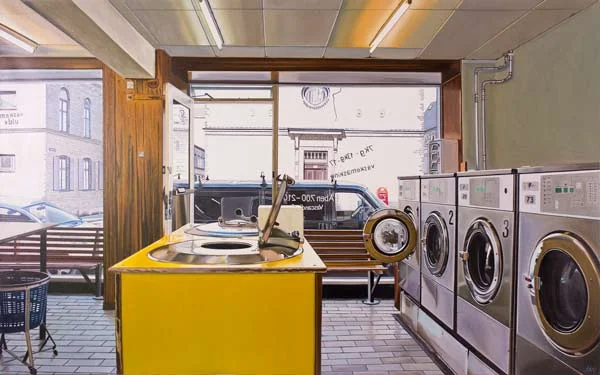 Marcel Weber: Waschsalon Kopenhagen (laundromat)